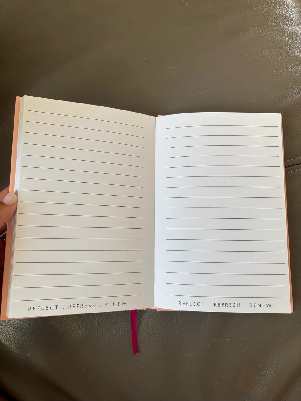 Find Your Happy Pink Hardcover Journal